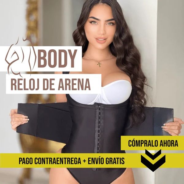 ESTE PRECIO HASTA EL DÍA DE LA MADRE - BODY RELOJ DE ARENA + ENVÍO GRÁTIS